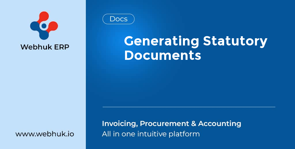Generating Statutory Documents