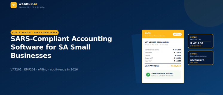 SARS-Compliant Accounting Software for South African Small Businesses (2026 Guide)