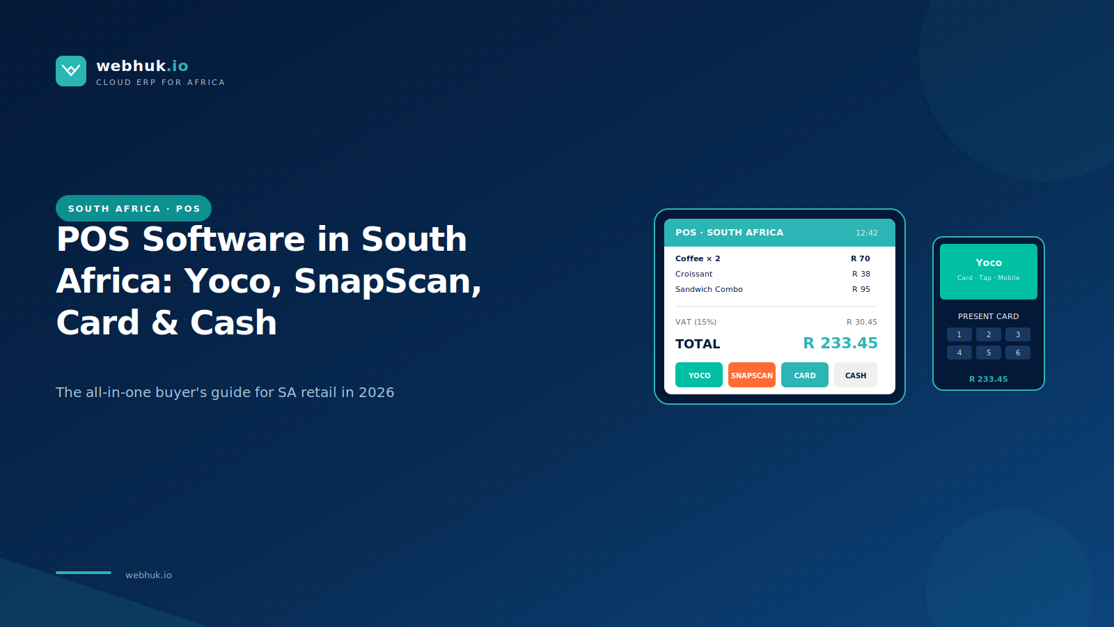 POS Software in South Africa: Yoco, SnapScan, Card & Cash — The All-in-One Buyer's Guide