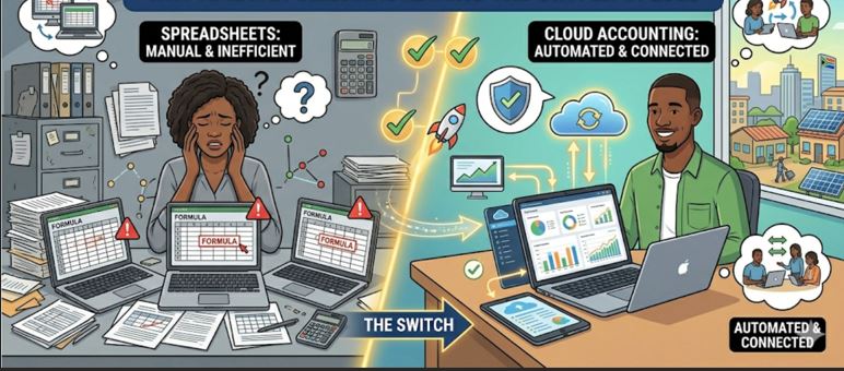 Cloud Accounting vs Spreadsheets: Why African SMEs Are Making the Switch in 2026