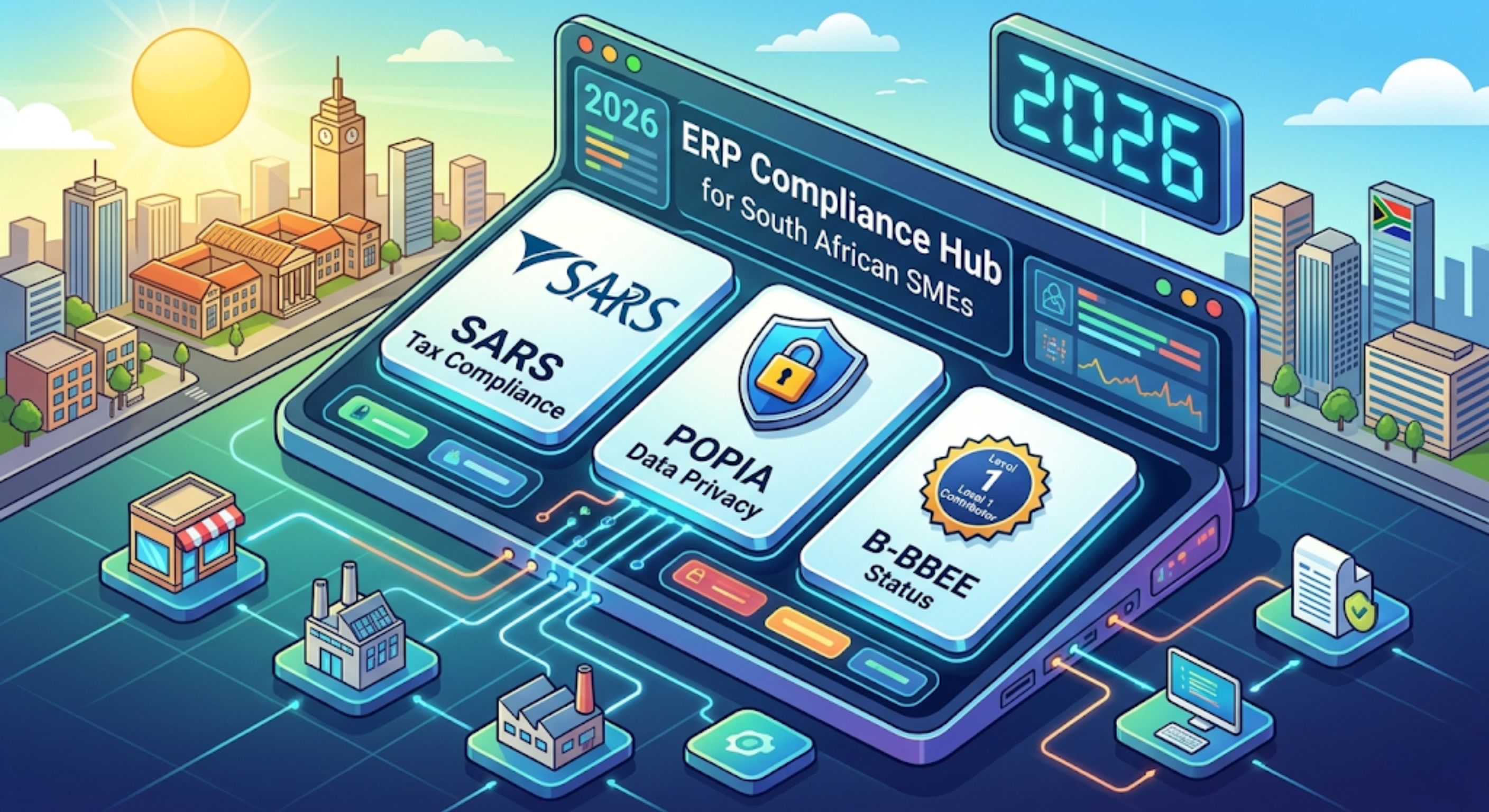 ERP Software in South Africa 2026: What SMEs Need for SARS, POPIA & B-BBEE Compliance