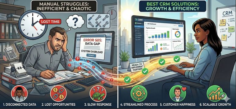 What Are the Best CRM Solutions for Small Businesses Ready to Implement?