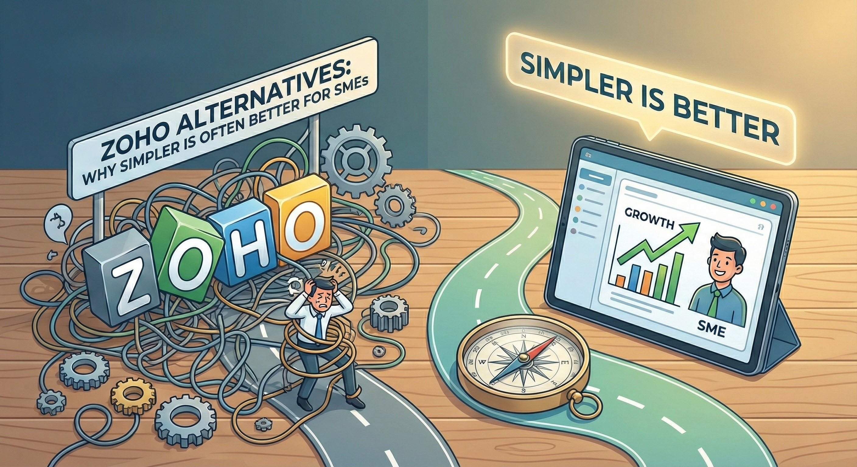 Zoho Alternatives: Why Simpler is Often Better for SMEs